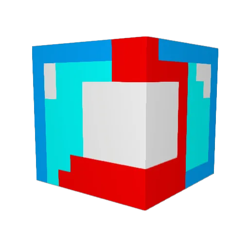 DiamondTNT45 Minecraft avatar head, 3D render