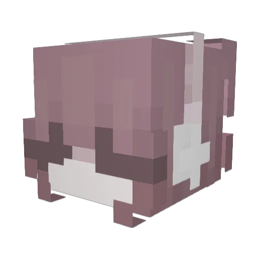 DiamondTheBody Minecraft avatar head, 3D render