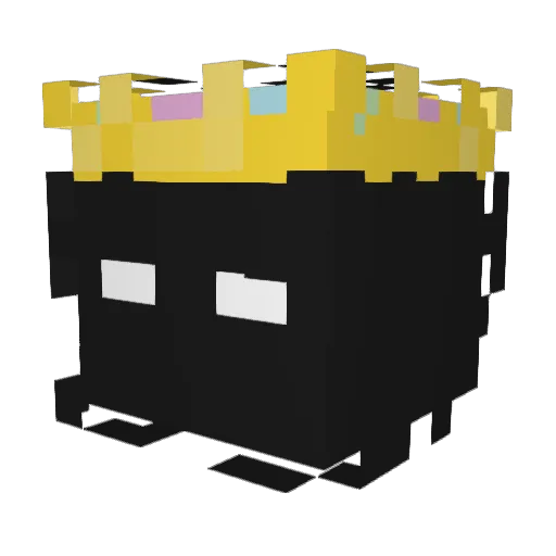 DiamondZombie55 Minecraft avatar head, 3D render