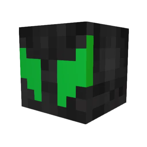 Diamond_45I Minecraft avatar head, 3D render