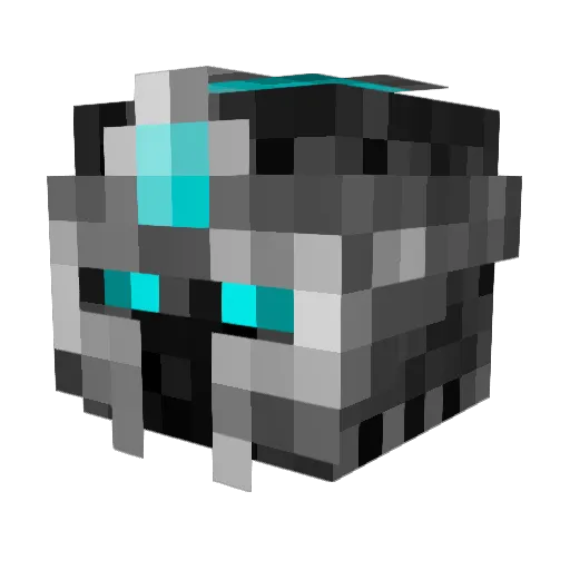 Diamond_Aidan Minecraft avatar head, 3D render