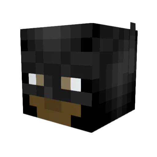 Diamond_Heat Minecraft avatar head, 3D render
