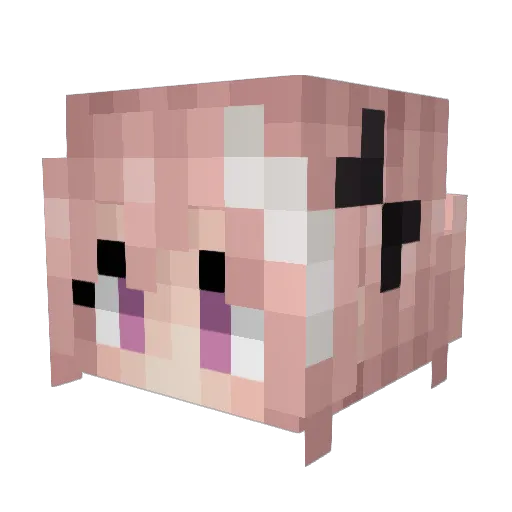 Diamond_miner97 Minecraft avatar head, 3D render