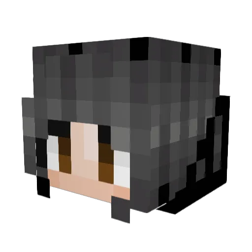 Diamondgurl342 Minecraft avatar head, 3D render