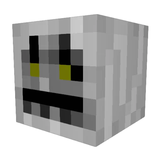 Diamondlord13 Minecraft avatar head, 3D render