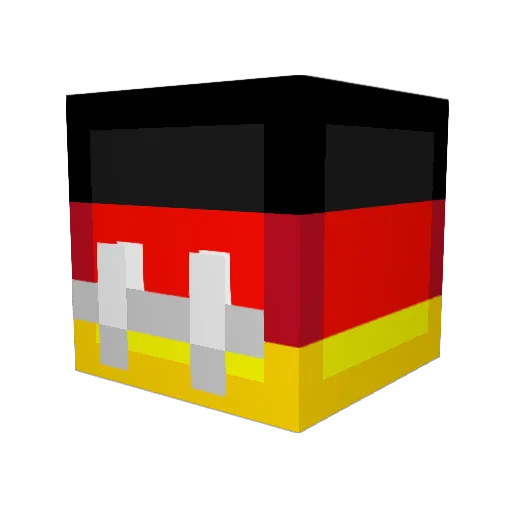 Diamondlord555 Minecraft avatar head, 3D render