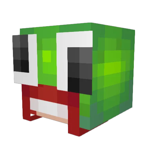 Diamondpower33 Minecraft avatar head, 3D render