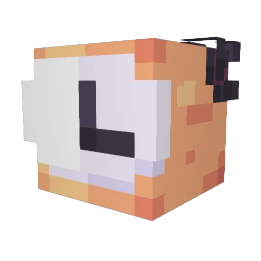 Diamondsnake1122 Minecraft avatar head, 3D render