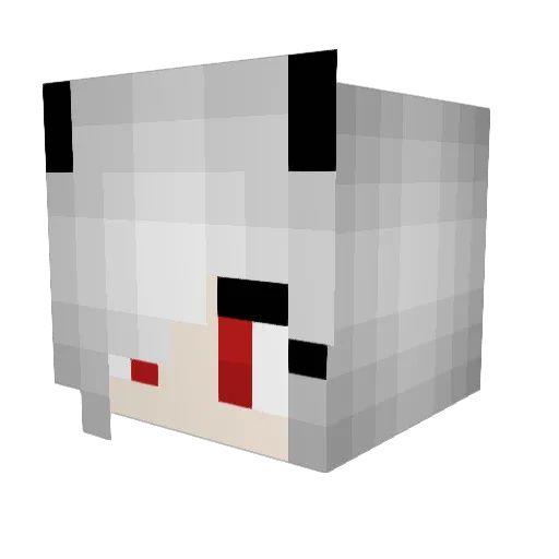 DianaBL312 Minecraft avatar head, 3D render