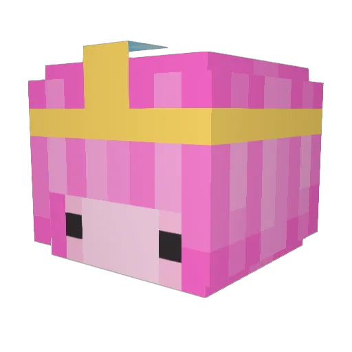 DianaGonzalez Minecraft avatar head, 3D render