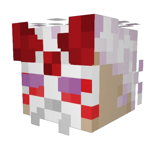 DianaMain420 Minecraft avatar head, 3D render