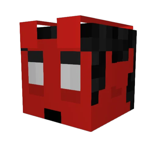 Diana_Volt Minecraft avatar head, 3D render
