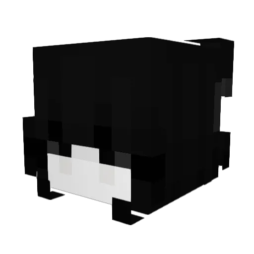 Dianyy Minecraft avatar head, 3D render