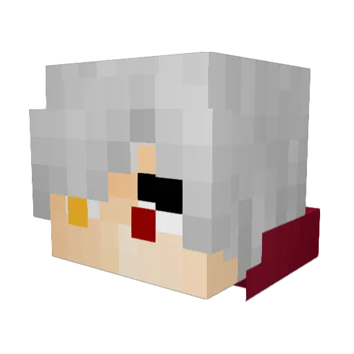Diavol_ Minecraft avatar head, 3D render