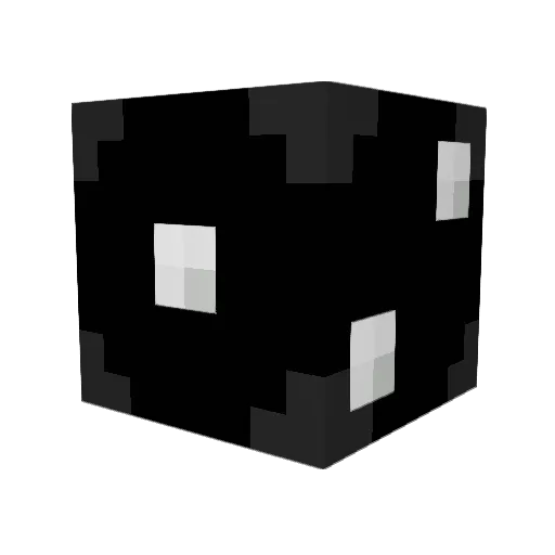 Diceypoo Minecraft avatar head, 3D render