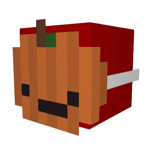 Dicipras12 Minecraft avatar head, 3D render