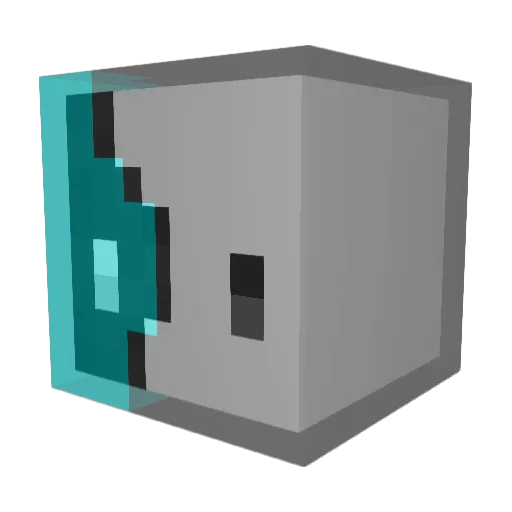 DictatorMA Minecraft avatar head, 3D render