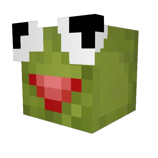 Didac_The_Muppet Minecraft avatar head, 3D render