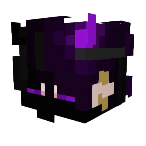 Diddy972 Minecraft avatar head, 3D render