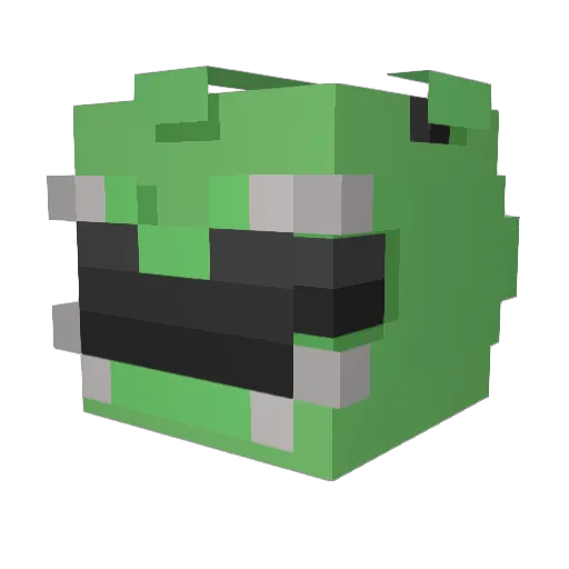 DiddyLover2011 Minecraft avatar head, 3D render