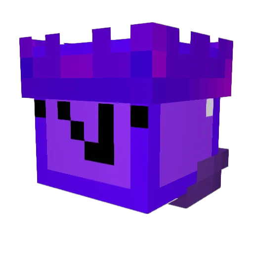 DiddyLox Minecraft avatar head, 3D render