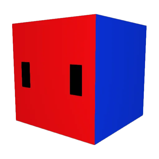DieAlot37 Minecraft avatar head, 3D render