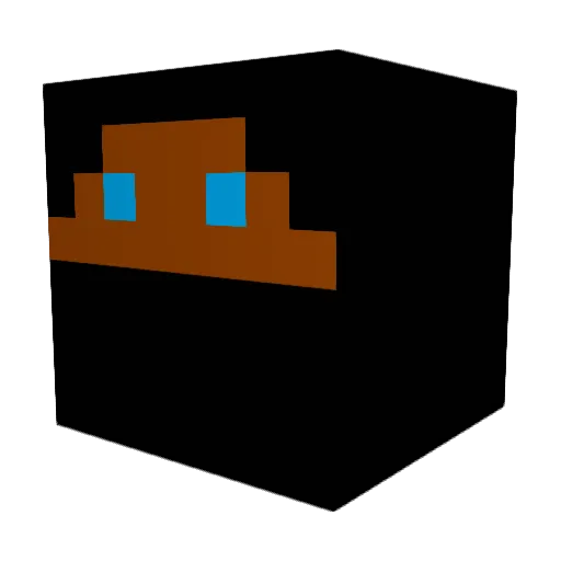 DieBrosHaTi Minecraft avatar head, 3D render