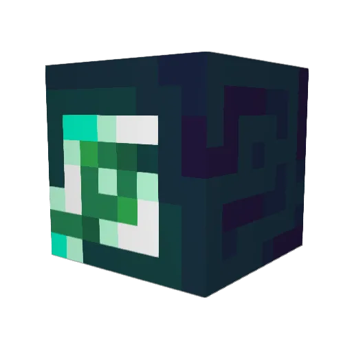 DieDjimon Minecraft avatar head, 3D render