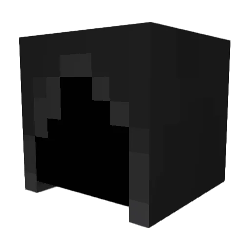 DieFremde_ Minecraft avatar head, 3D render