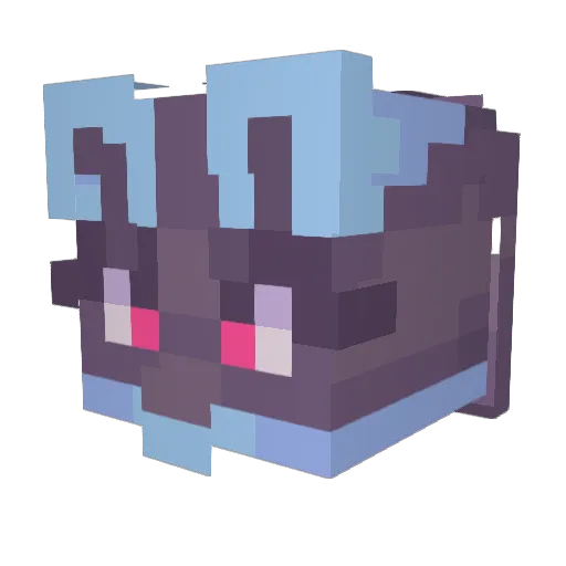 DieKakao Minecraft avatar head, 3D render
