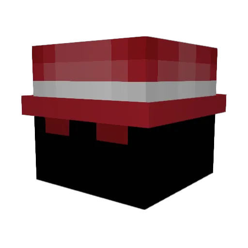 DieKnusperParty Minecraft avatar head, 3D render
