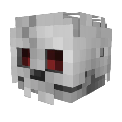 DieNachtTodes Minecraft avatar head, 3D render