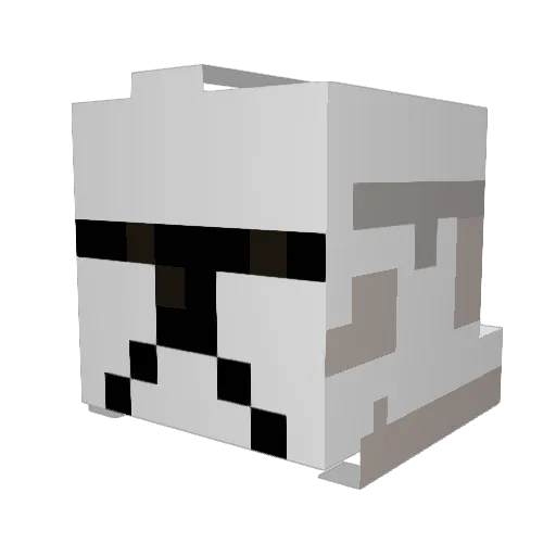 Diedrich93 Minecraft avatar head, 3D render