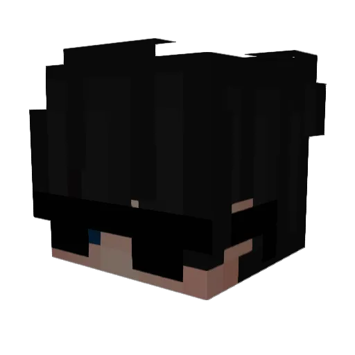Dieg02 Minecraft avatar head, 3D render