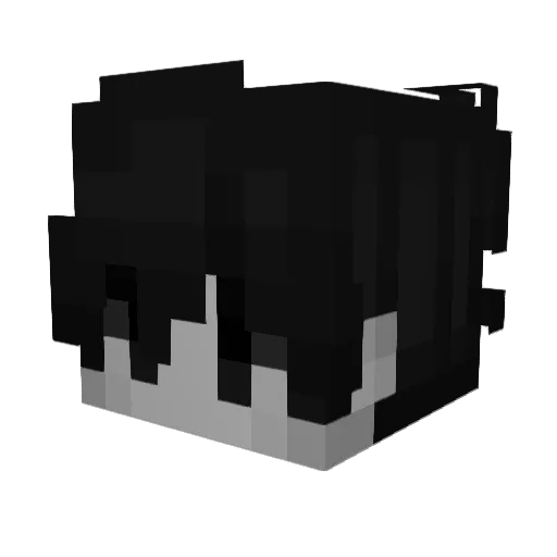DiegoBlassd Minecraft avatar head, 3D render