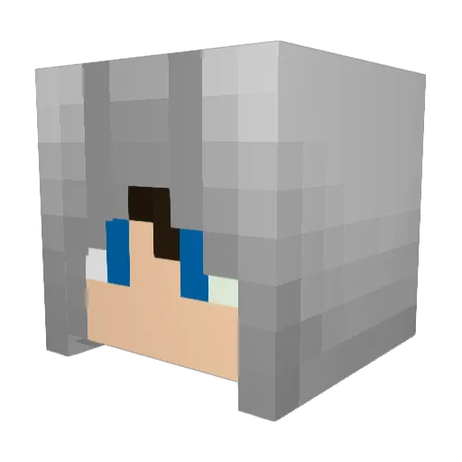 DiegoSebas12 Minecraft avatar head, 3D render