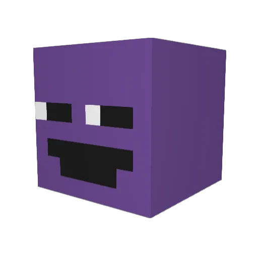 DiegoSimio Minecraft avatar head, 3D render