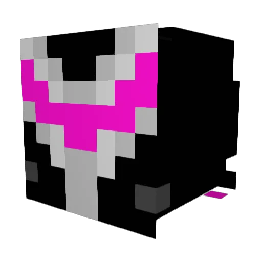 DiegoV2507 Minecraft avatar head, 3D render