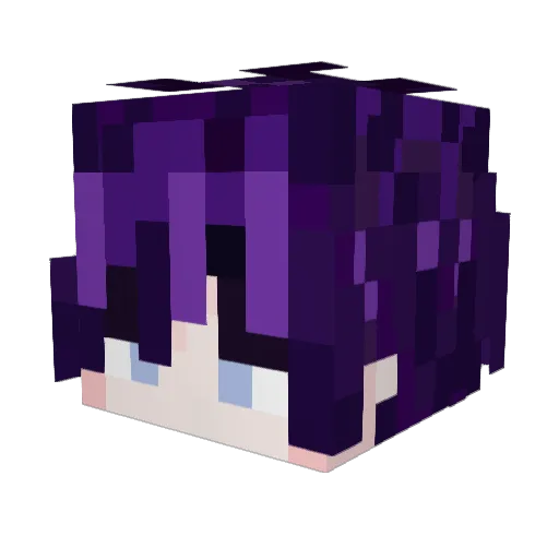 Diegoku05 Minecraft avatar head, 3D render