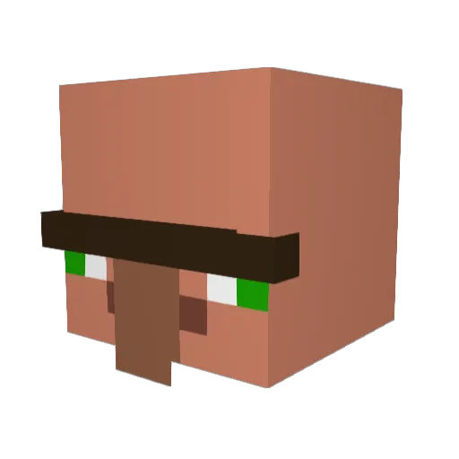 Diegomaravilla4 Minecraft avatar head, 3D render