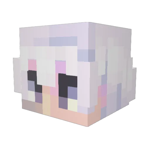 Diegorc99 Minecraft avatar head, 3D render