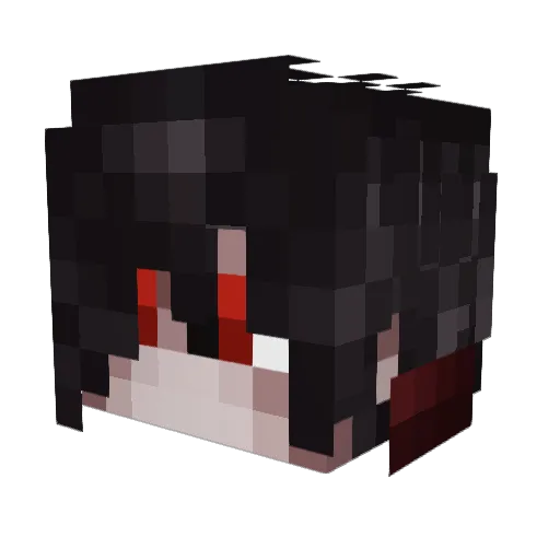 Diegoskys Minecraft avatar head, 3D render