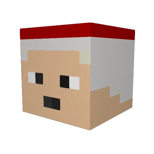 Diegus_1406 Minecraft avatar head, 3D render