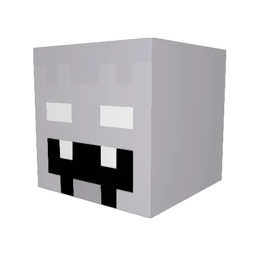 DiehardFir Minecraft avatar head, 3D render