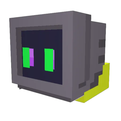 DiehardPro22 Minecraft avatar head, 3D render
