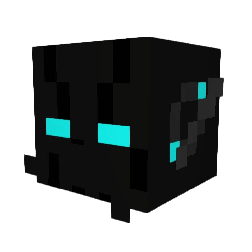 Diellon Minecraft avatar head, 3D render