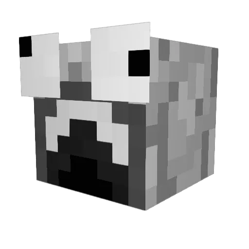 DiesdasDarius Minecraft avatar head, 3D render
