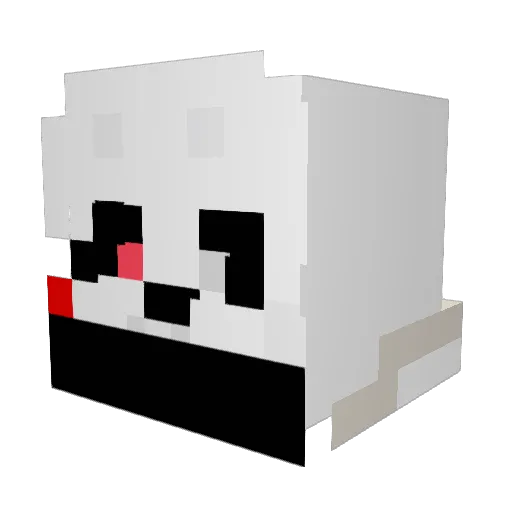 DieselDylan07 Minecraft avatar head, 3D render