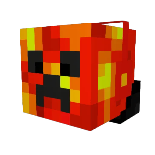DieselPro Minecraft avatar head, 3D render