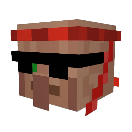 Diet_Ginger_Ale Minecraft avatar head, 3D render